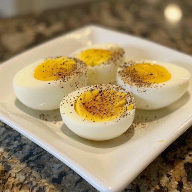 Carnivore Diet Snacks- Hard-Boiled Eggs