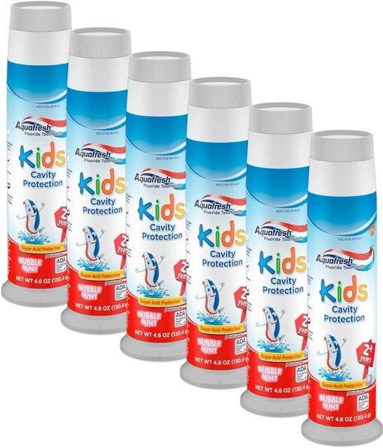 Best Toothpaste- Aquafresh Kids Cavity Protection